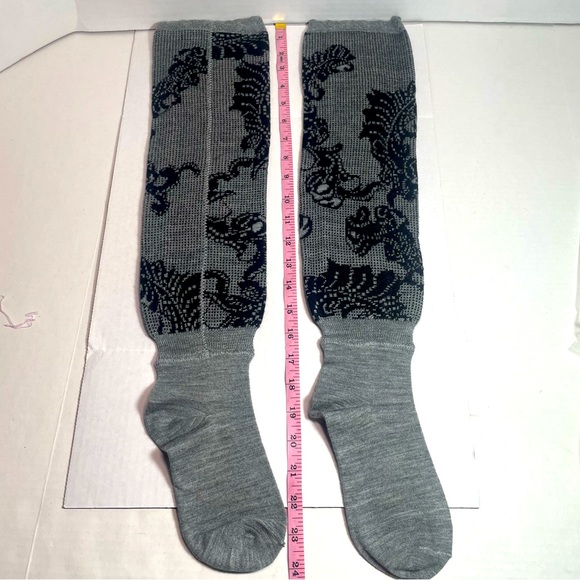 BNWT NATORI BOOT TOPPER KNEE HIGH SOCKS women’s 9-11 - Picture 6 of 15